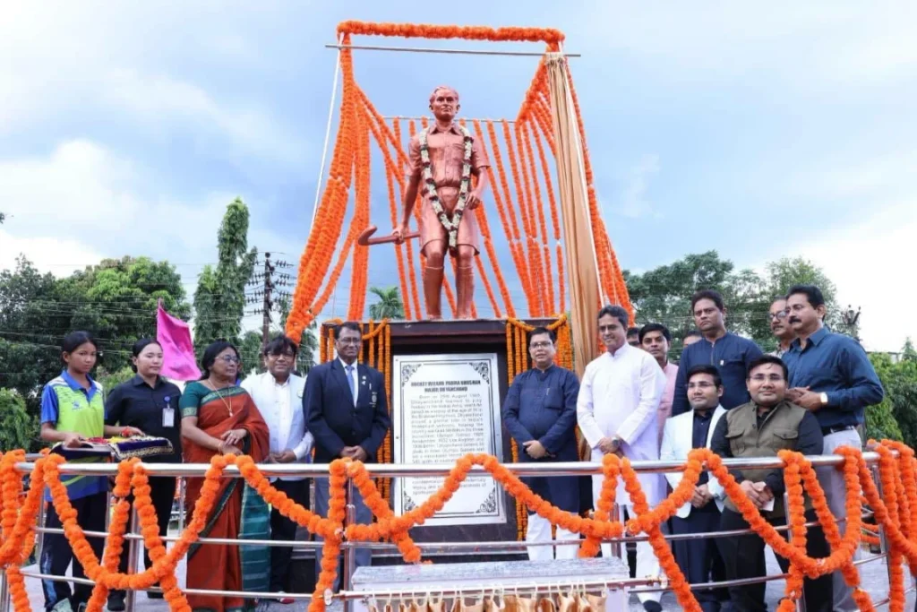 Dhyan Chand Honoured In Tripura As CM Unveils Statue On National Sports Day