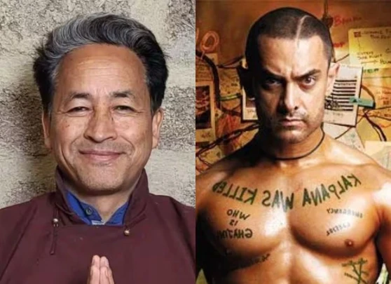 Sonam Wangchuk’s ‘Ghajini’ Dig At Aamir Khan Over 3 Idiots Character Claim